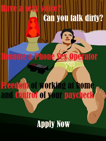 how to be a phone sex operator
